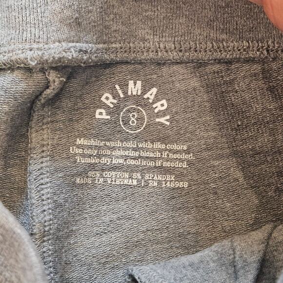 Primary Kids Sweatpants Boys Size 8 Lot of 3 Pull On Drawstring Joggers Basics - Picture 11 of 12